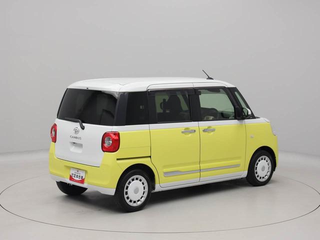 ムーヴキャンバスストライプスＧターボエアコン　パワステ　パワーウィンドウ　ＡＢＳ　エアバック　キーレスエントリー（愛知県）の中古車