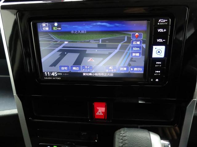 ルーミーカスタムＧ−Ｔメモリーナビ　バックカメラ　ドライブレコーダー　ＥＴＣ　ＬＥＤヘッドライト　両側電動スライドドア　電子パーキング　キーフリー（愛知県）の中古車