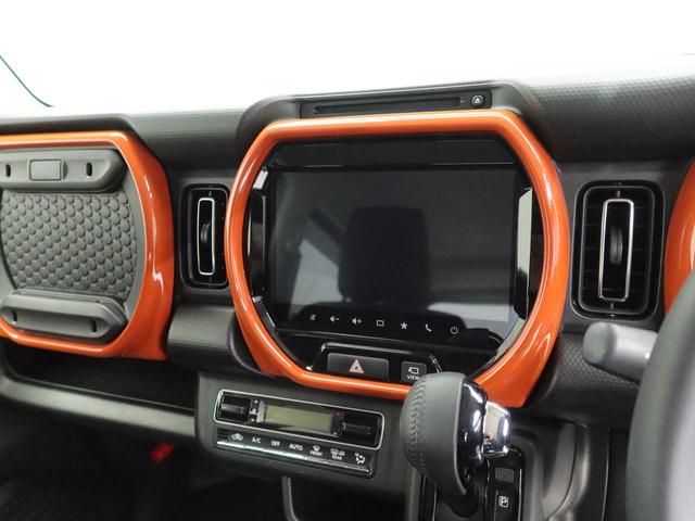 ハスラーハイブリッドXターボ ナビ 全周囲カメラ ETC衝突軽減ブレーキ アダプティブクルーズコントロール LEDヘッドライト アルミホイール パドルシフト プッシュボタンスタート スマートキー 運転席・助手席シートヒーター 盗難防止システム(愛知県)の中古車