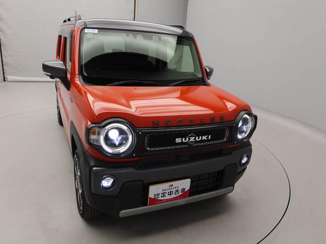 ハスラーハイブリッドXターボ ナビ 全周囲カメラ ETC衝突軽減ブレーキ アダプティブクルーズコントロール LEDヘッドライト アルミホイール パドルシフト プッシュボタンスタート スマートキー 運転席・助手席シートヒーター 盗難防止システム(愛知県)の中古車