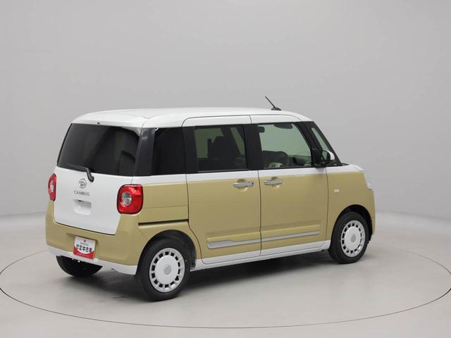 ムーヴキャンバスストライプスＧ衝突被害軽減ブレーキ　両側電動スライドドア　コーナーセンサー　ＬＥＤヘッドライト　保温機能付きドリンクホルダー　プッシュボタンスタート　電動格納ドアミラー　電動パーキングブレーキ　障害物センサー（愛知県）の中古車