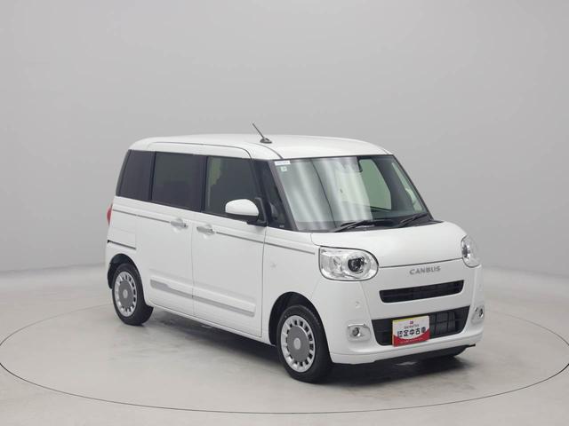 ムーヴキャンバスセオリーＧ衝突被害軽減ブレーキ　電動パーキングブレーキ　両側電動スライドドア　コーナーセンサー　バックカメラ　プッシュボタンスタート　ＬＥＤヘッドライト（愛知県）の中古車