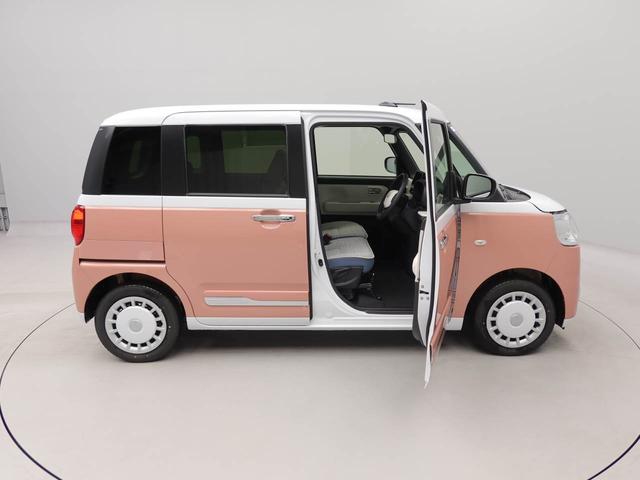 ムーヴキャンバスストライプスＧ衝突被害軽減ブレーキ　両側電動スライドドア　電動パーキングブレーキ　コーナーセンサー　バックカメラ（愛知県）の中古車