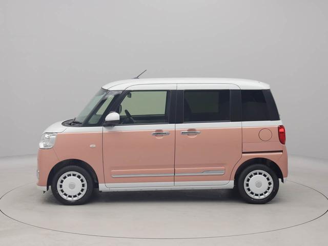 ムーヴキャンバスストライプスＧ衝突被害軽減ブレーキ　両側電動スライドドア　電動パーキングブレーキ　コーナーセンサー　バックカメラ（愛知県）の中古車