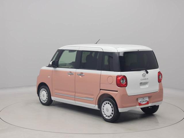 ムーヴキャンバスストライプスＧ衝突被害軽減ブレーキ　両側電動スライドドア　電動パーキングブレーキ　コーナーセンサー　バックカメラ（愛知県）の中古車