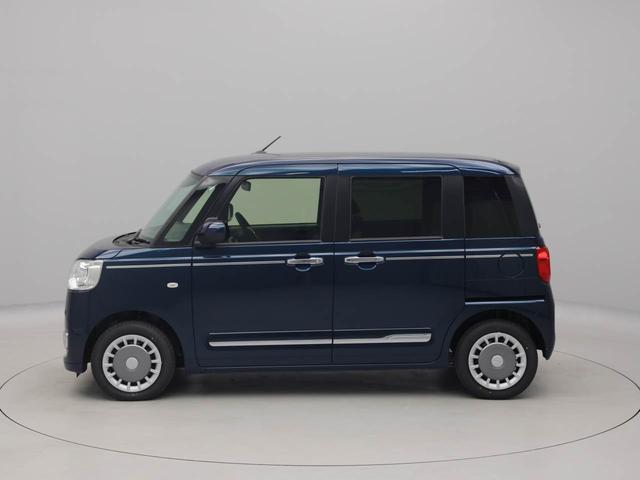 ムーヴキャンバスセオリーＧ衝突被害軽減ブレーキ　電動パーキングブレーキ　両側電動スライドドア　コーナーセンサー　バックカメラ　プッシュボタンスタート　ＬＥＤヘッドライト（愛知県）の中古車