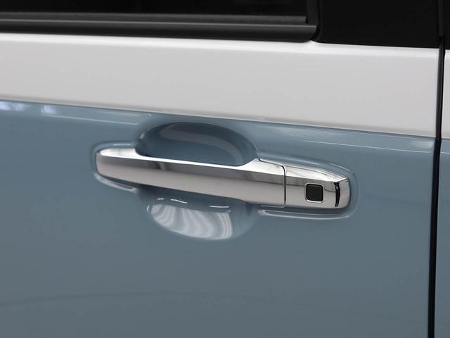 ムーヴキャンバスストライプスＧ衝突被害軽減ブレーキ　両側電動スライドドア　コーナーセンサー　ＬＥＤヘッドライト　保温機能付きドリンクホルダー　プッシュボタンスタート　電動格納ドアミラー　電動パーキングブレーキ　障害物センサー（愛知県）の中古車