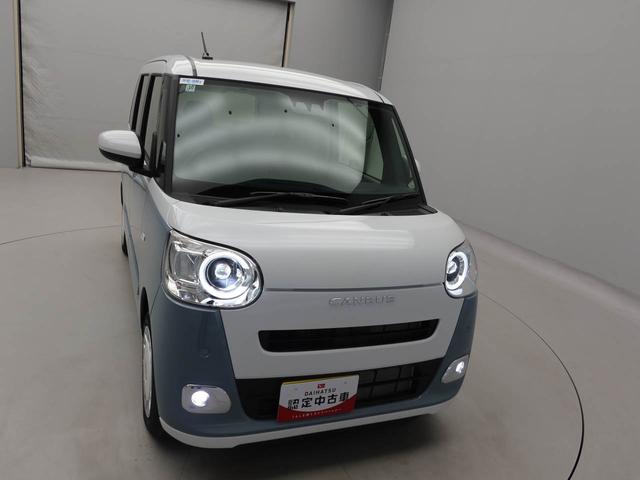 ムーヴキャンバスストライプスＧ衝突被害軽減ブレーキ　両側電動スライドドア　コーナーセンサー　ＬＥＤヘッドライト　保温機能付きドリンクホルダー　プッシュボタンスタート　電動格納ドアミラー　電動パーキングブレーキ　障害物センサー（愛知県）の中古車