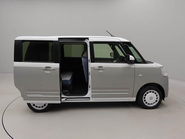 ムーヴキャンバスストライプスＧ　両側電動スライドドア　ＬＥＤヘッドバックカメラ　キーフリー　イモビライザー　アイドリングストップ　両側電動スライドドア　ＬＥＤヘッドライト　禁煙車（愛知県）の中古車