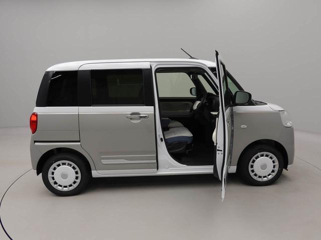 ムーヴキャンバスストライプスＧ　両側電動スライドドア　ＬＥＤヘッドバックカメラ　キーフリー　イモビライザー　アイドリングストップ　両側電動スライドドア　ＬＥＤヘッドライト　禁煙車（愛知県）の中古車