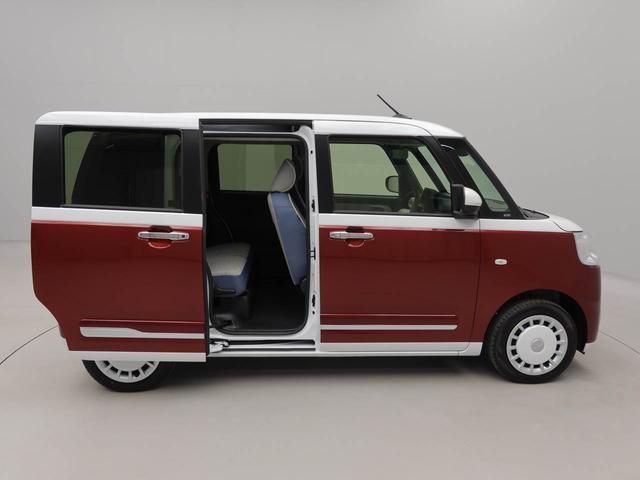 ムーヴキャンバスストライプスＧスマートキー　パワースライドドア　電動パーキングブレーキ　衝突被害軽減ブレーキ（愛知県）の中古車