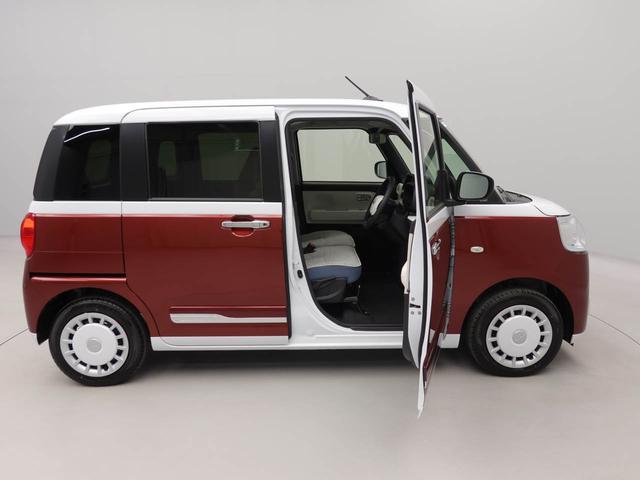 ムーヴキャンバスストライプスＧスマートキー　パワースライドドア　電動パーキングブレーキ　衝突被害軽減ブレーキ（愛知県）の中古車