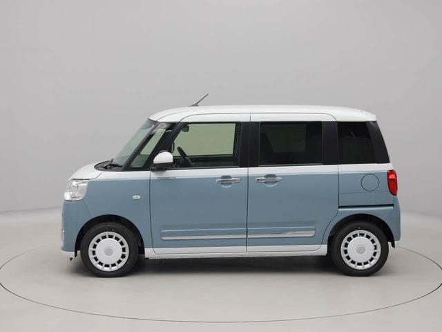 ムーヴキャンバスストライプスＧスマートキー　パワースライドドア　電動パーキングブレーキ　衝突被害軽減ブレーキ（愛知県）の中古車