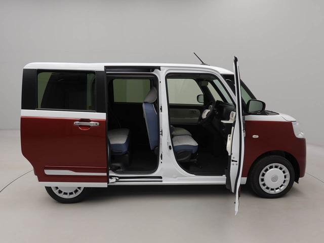 ムーヴキャンバスストライプスＧワンオーナー　衝突回避支援ブレーキ　車線逸脱警報　バックカメラ　両側電動スライドドア　キーフリー　プッシュスタート　ＬＥＤヘッドランプ　アイドリングストップ　エアバック　ＡＢＳ　ＣＶＴ　イモビライザー（愛知県）の中古車