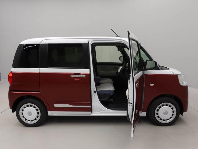 ムーヴキャンバスストライプスＧワンオーナー　衝突回避支援ブレーキ　車線逸脱警報　バックカメラ　両側電動スライドドア　キーフリー　プッシュスタート　ＬＥＤヘッドランプ　アイドリングストップ　エアバック　ＡＢＳ　ＣＶＴ　イモビライザー（愛知県）の中古車