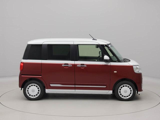 ムーヴキャンバスストライプスＧワンオーナー　衝突回避支援ブレーキ　車線逸脱警報　バックカメラ　両側電動スライドドア　キーフリー　プッシュスタート　ＬＥＤヘッドランプ　アイドリングストップ　エアバック　ＡＢＳ　ＣＶＴ　イモビライザー（愛知県）の中古車