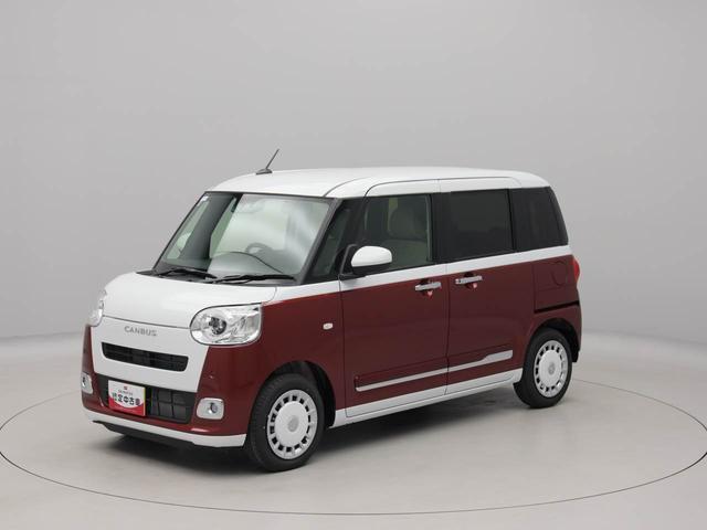 ムーヴキャンバスストライプスＧワンオーナー　衝突回避支援ブレーキ　車線逸脱警報　バックカメラ　両側電動スライドドア　キーフリー　プッシュスタート　ＬＥＤヘッドランプ　アイドリングストップ　エアバック　ＡＢＳ　ＣＶＴ　イモビライザー（愛知県）の中古車