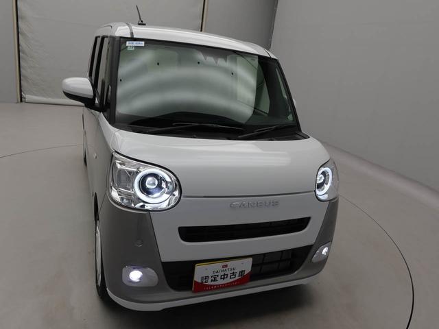 ムーヴキャンバスストライプスＧ　スマートキー　運転席・助手席シートヒーター衝突被害軽減ブレーキ　電動パーキングブレーキ　両側電動スライドドア　コーナーセンサー　車線逸脱警報　ＬＥＤヘッドライト　プッシュボタンスタート　アイドリングストップ　オートエアコン（愛知県）の中古車