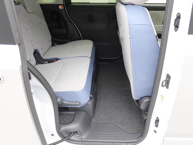 ムーヴキャンバスストライプスＧ　スマートキー　運転席・助手席シートヒーター衝突被害軽減ブレーキ　電動パーキングブレーキ　両側電動スライドドア　コーナーセンサー　車線逸脱警報　ＬＥＤヘッドライト　プッシュボタンスタート　アイドリングストップ　オートエアコン（愛知県）の中古車