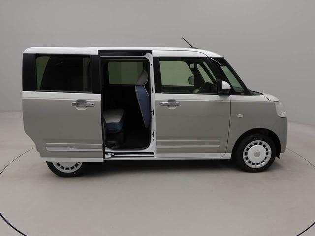 ムーヴキャンバスストライプスＧエアコン　パワステ　パワーウィンドウ　ＡＢＳ　エアバック　キーフリー　電動ドアミラー（愛知県）の中古車