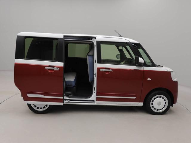 ムーヴキャンバスストライプスＧエアコン　パワステ　パワーウィンドウ　ＡＢＳ　エアバック　キーフリー　電動ドアミラー（愛知県）の中古車