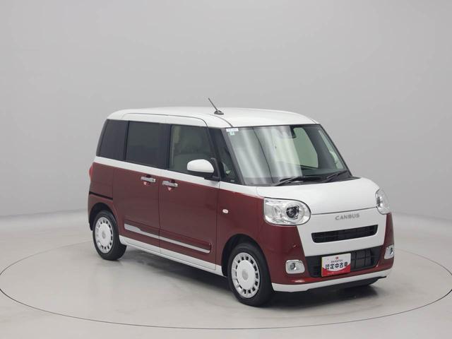 ムーヴキャンバスストライプスＧエアコン　パワステ　パワーウィンドウ　ＡＢＳ　エアバック　キーフリー　電動ドアミラー（愛知県）の中古車