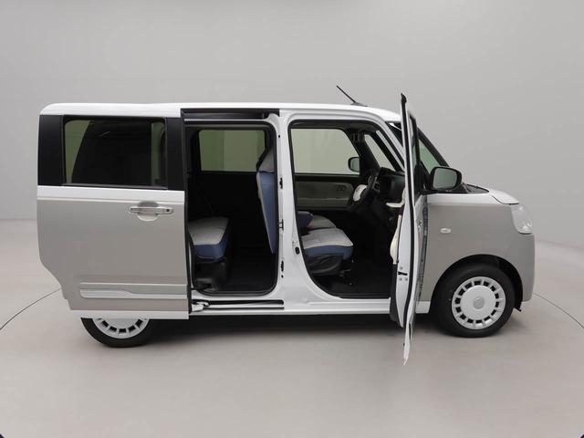 ムーヴキャンバスストライプスＧワンオーナー　衝突回避支援ブレーキ　車線逸脱警報　バックカメラ　両側電動スライドドア　キーフリー　プッシュスタート　ＬＥＤヘッドランプ　アイドリングストップ　エアバック　ＡＢＳ　ＣＶＴ　イモビライザー（愛知県）の中古車