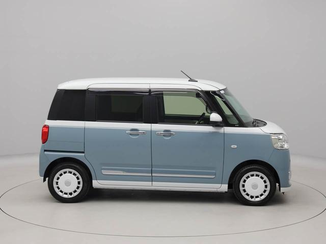 ムーヴキャンバスストライプスＧターボＥＴＣ　ナビ　キーフリー（愛知県）の中古車