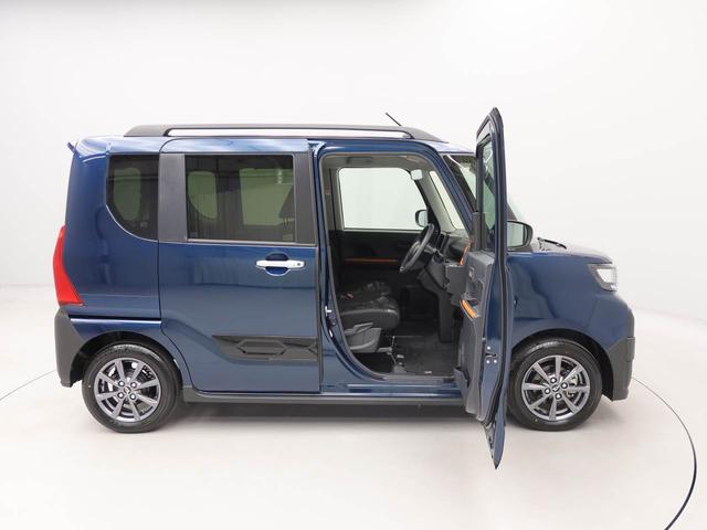 タントファンクロスワンオーナー 衝突回避支援ブレーキ 車線逸脱警報 バックカメラ 両側電動スライドドア キーフリー プッシュスタート LEDヘッドランプ アイドリングストップ エアバック ABS CVT イモビライザー(愛知県)の中古車