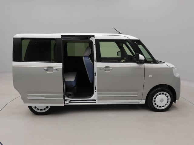 ムーヴキャンバスストライプスＧ　ｅｃｏ　ＩＤＯＬ非装着車エアコン　パワステ　パワーウィンドウ　ＡＢＳ　エアバック　キーフリー　電動ドアミラー　バックカメラ（愛知県）の中古車