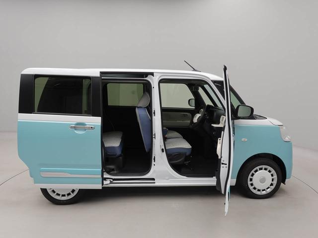 ムーヴキャンバスストライプスＧエアコン　パワステ　パワーウィンドウ　ＡＢＳ　エアバック　キーフリー　電動ドアミラー　バックカメラ（愛知県）の中古車