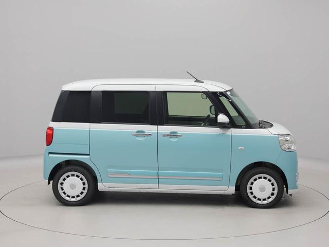 ムーヴキャンバスストライプスＧエアコン　パワステ　パワーウィンドウ　ＡＢＳ　エアバック　キーフリー　電動ドアミラー　バックカメラ（愛知県）の中古車