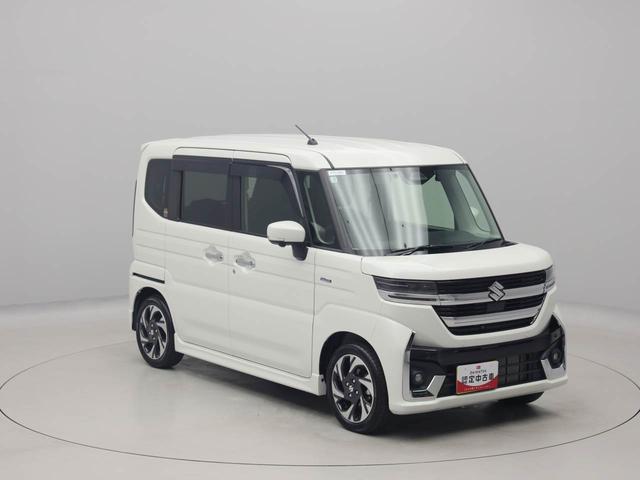 スペーシアカスタムハイブリッドXSターボドラレコ ナビ バックカメラ 全方位モニター キーフリー イモビライザー アイドリングストップ ETC 両側電動スライドドア ハイブリッド車 ターボ車 アルミホイール LEDヘッドライト ワンオーナー(愛知県)の中古車