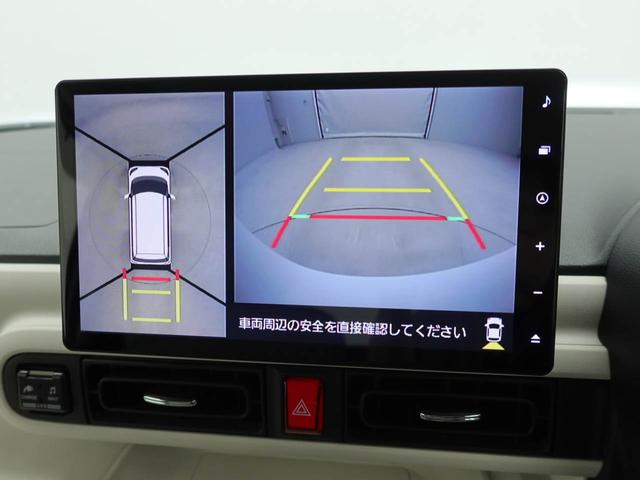 ムーヴキャンバスストライプスＧターボメモリーナビ　全方位カメラ　電子パーキング　両側電動スライドドア　ＬＥＤヘッドライト　ドライブレコーダー　ＥＴＣ　キーフリー（愛知県）の中古車