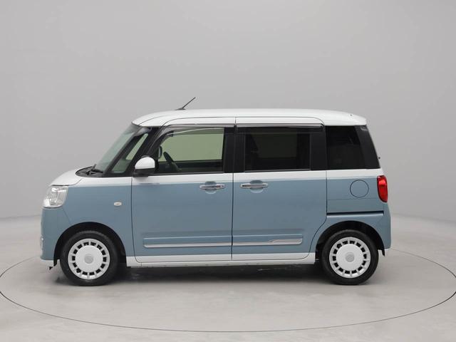 ムーヴキャンバスストライプスＧターボメモリーナビ　全方位カメラ　電子パーキング　両側電動スライドドア　ＬＥＤヘッドライト　ドライブレコーダー　ＥＴＣ　キーフリー（愛知県）の中古車