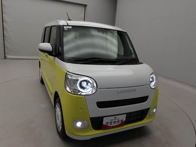 ムーヴキャンバスストライプスＧオーディオレス　バックカメラ　電子パーキング　両側電動スライドドア　ＬＥＤヘッドライト　キーフリー（愛知県）の中古車