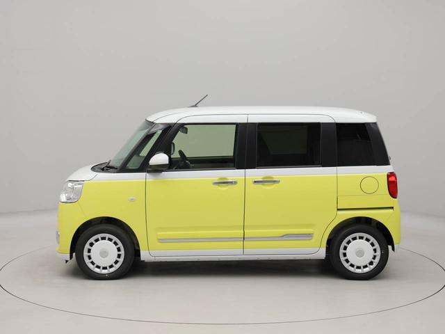 ムーヴキャンバスストライプスＧオーディオレス　バックカメラ　電子パーキング　両側電動スライドドア　ＬＥＤヘッドライト　キーフリー（愛知県）の中古車