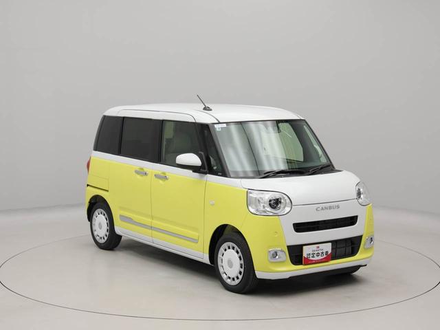 ムーヴキャンバスストライプスＧオーディオレス　バックカメラ　電子パーキング　両側電動スライドドア　ＬＥＤヘッドライト　キーフリー（愛知県）の中古車