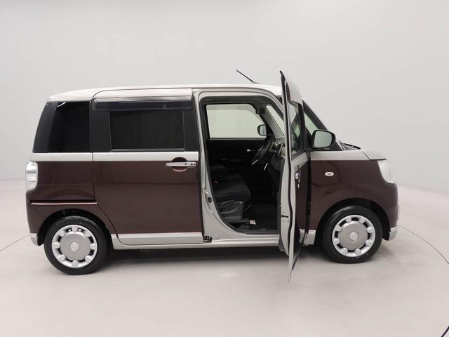 ムーヴキャンバスGブラックインテリアVS SAIII ナビ 全周囲カメラ衝突被害軽減ブレーキ 車線逸脱警報 両側電動スライドドア プッシュボタンスタート オートエアコン LEDヘッドライト スマートキー 運転席シートヒーター ドラレコ ETC オートエアコン(愛知県)の中古車