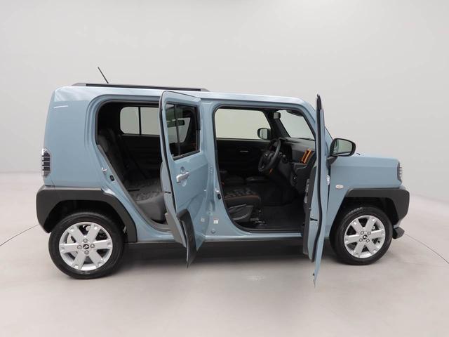 タフトＧ　アダプティブクルーズコントロール　バックカメラ衝突被害軽減ブレーキ　車線逸脱警報　電動サイドブレーキ　スカイフィールトップ　プッシュボタンスタート　ＬＥＤヘッドライト　プッシュボタンスタート　障害物センサー　運転席・助手席シートヒーター（愛知県）の中古車