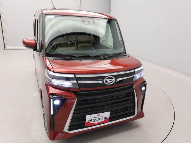 タントカスタムＸ　純正１０インチナビ　ドラレコ　全周囲カメラ衝突軽減ブレーキ　ＬＥＤヘッドライト　プッシュボタンスタート　スマートキー　電動格納ドアミラー　両側電動スライドドア　電動パーキングブレーキ　運転席・助手席シートヒーター（愛知県）の中古車