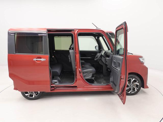 タントカスタムＸ　純正１０インチナビ　ドラレコ　全周囲カメラ衝突軽減ブレーキ　ＬＥＤヘッドライト　プッシュボタンスタート　スマートキー　電動格納ドアミラー　両側電動スライドドア　電動パーキングブレーキ　運転席・助手席シートヒーター（愛知県）の中古車