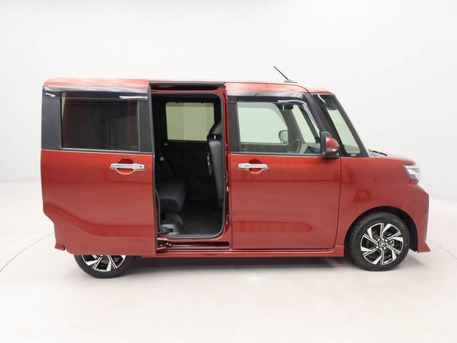 タントカスタムＸ　純正１０インチナビ　ドラレコ　全周囲カメラ衝突軽減ブレーキ　ＬＥＤヘッドライト　プッシュボタンスタート　スマートキー　電動格納ドアミラー　両側電動スライドドア　電動パーキングブレーキ　運転席・助手席シートヒーター（愛知県）の中古車