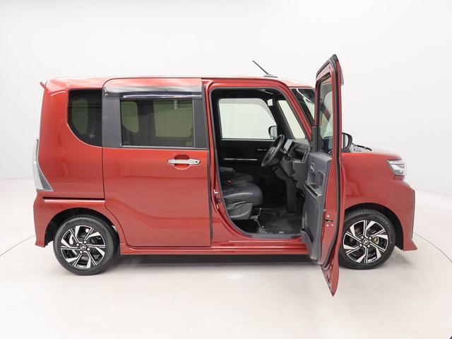 タントカスタムＸ　純正１０インチナビ　ドラレコ　全周囲カメラ衝突軽減ブレーキ　ＬＥＤヘッドライト　プッシュボタンスタート　スマートキー　電動格納ドアミラー　両側電動スライドドア　電動パーキングブレーキ　運転席・助手席シートヒーター（愛知県）の中古車