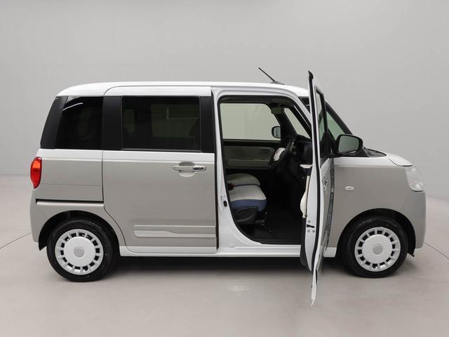 ムーヴキャンバスストライプスＧ衝突被害軽減ブレーキ　両側電動スライドドア　車線逸脱警報　コーナーセンサー（愛知県）の中古車
