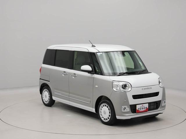 ムーヴキャンバスストライプスＧ衝突被害軽減ブレーキ　両側電動スライドドア　車線逸脱警報　コーナーセンサー（愛知県）の中古車