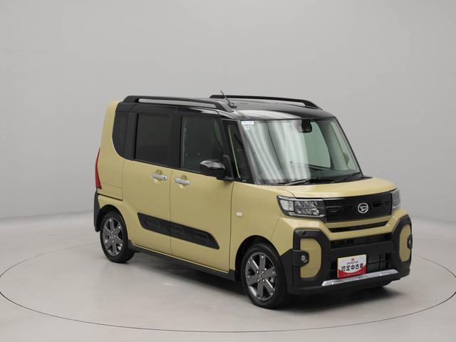 タントファンクロスターボ バックカメラ LEDヘッドライト衝突被害軽減ブレーキ 車線逸脱警報 両側電動スライドドア コーナーセンサー プッシュボタンスタート アイドリングストップ スマートキー アルミホイール 電動パーキングブレーキ(愛知県)の中古車