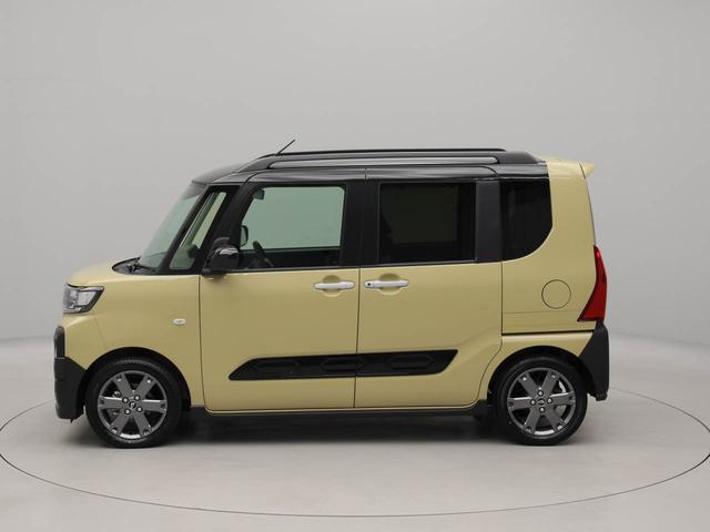 タントファンクロスターボ バックカメラ LEDヘッドライト衝突被害軽減ブレーキ 車線逸脱警報 両側電動スライドドア コーナーセンサー プッシュボタンスタート アイドリングストップ スマートキー アルミホイール 電動パーキングブレーキ(愛知県)の中古車