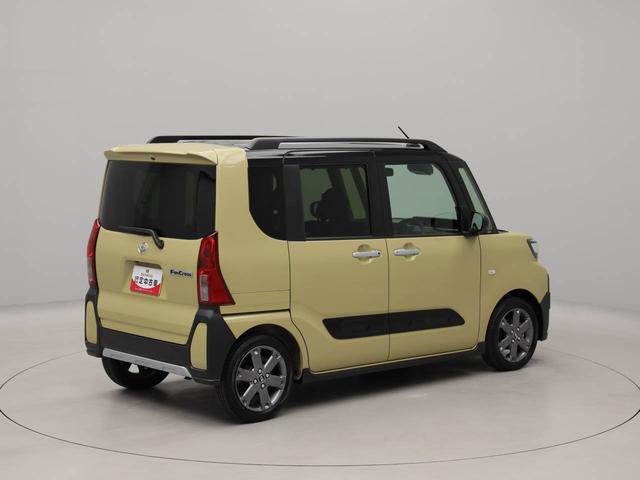 タントファンクロスターボ バックカメラ LEDヘッドライト衝突被害軽減ブレーキ 車線逸脱警報 両側電動スライドドア コーナーセンサー プッシュボタンスタート アイドリングストップ スマートキー アルミホイール 電動パーキングブレーキ(愛知県)の中古車