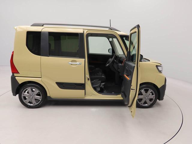タントファンクロスターボワンオーナー　衝突回避支援ブレーキ　車線逸脱警報　バックカメラ　両側電動スライドドア　キーフリー　プッシュスタート　ＬＥＤヘッドランプ　アルミホイール　アイドリングストップ　エアバック　ＡＢＳ　ＣＶＴ（愛知県）の中古車